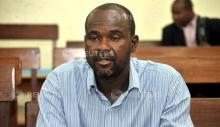 Ugandan rebel leader Jamil Mukulu sits inside the Kisutu resident's magistrate court in Dar es Salaam Tanzania, May 22, 2015. PHOTO BY REUTERS/Stringer