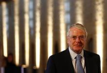 Former British Prime Minister John Major arrives for the opening ceremony of the Commonwealth Heads of Government Meeting (CHOGM) in Valletta, Malta, November 27, 2015. PHOTO BY REUTERS/Andrew Winning
