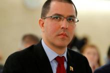 Venezuela's Foreign Minister Jorge Arreaza attends the Human Rights Council at the United Nations in Geneva, Switzerland, February 26, 2018. PHOTO BY REUTERS/Denis Balibouse