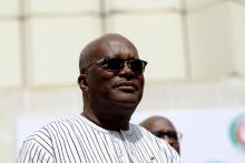 Burkina Faso President Roch Marc Christian Kabore is seen during the opening of the 54th ECOWAS Authority of Heads of State and Government Ordinary Session in Abuja, Nigeria, December 22, 2018. PHOTO BY REUTERS/Afolabi Sotunde