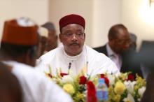 Niger's President Mahamadou Issoufou in a file photo. PHOTO BY REUTERS/Afolabi Sotunde
