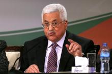 Palestinian President Mahmoud Abbas gestures as he speaks during Fatah congress in the West Bank city of Ramallah, November 30, 2016. PHOTO BY REUTERS/Mohamad Torokman