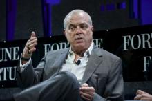 Mark Bertolini, Chairman and CEO of Aetna, participates in a panel discussion at the 2015 Fortune Global Forum in San Francisco, California, November 3, 2015. PHOTO BY  REUTERS/Elijah Nouvelage
