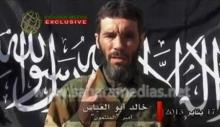 Veteran jihadist Mokhtar Belmokhtar speaks in this undated still image taken from a video released by Sahara Media, January 21, 2013. PHOTO BY REUTERS/Sahara Media via Reuters TV