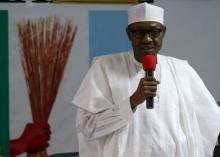 President Muhammadu Buhari addresses members of the National Working Committee during the meeting of the All Progressives Congress (APC) party at the headquarters of the party in Abuja, Nigeria in this July 3, 2015 file photo. PHOTO BY REUTERS/Afolabi Sotunde