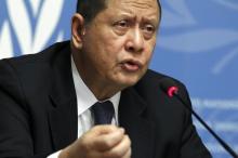 GENEVA (Reuters) - The United Nations human rights investigator called on Monday for North Korean leader Kim Jong Un and senior officials to be prosecuted for committing crimes against humanity.  Marzuki Darusman said North Korea is devoting huge resources to developing nuclear and other weapons of mass destruction while many of its citizens lack sufficient food.  He was addressing the U.N. Human Rights Council at a session boycotted by the delegation of the Democratic People's Republic of Korea (DPRK). The