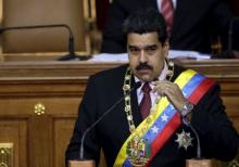 Venezuela's President Nicolas Maduro speaks at the national assembly in Caracas, July 6, 2015. PGOTO BY REUTERS/Jorge Dan Lopez