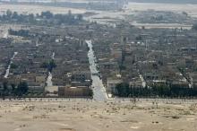 A general view shows the city of Palmyra, Syria, June 13, 2009. PHOTO BY REUTERS/Gustau Nacarino