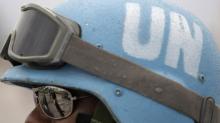 A UN peacekeeper in a file photo. PHOTO BY REUTERS/Bruno Domingos