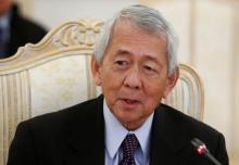 Philippine Foreign Minister Perfecto Yasay speaks during a meeting with Russian Foreign Minister Sergei Lavrov (not pictured) in Moscow, Russia, December 5, 2016. PHOTO BY REUTERS/Sergei Karpukhin