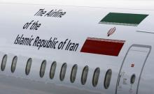 An IranAir Airbus A321 with the description "The Airline of the Islamic Republic of Iran" on the passenger plane as the company takes delivery of the first new Western jet under an international sanctions deal in Colomiers, near Toulouse, France, January 11, 2017. REUTERS/Regis Duvignau