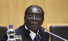 Zimbabwe's President and Chairperson of African Union (AU) Robert Mugabe addresses a news conference during the closing ceremony of the 24th Ordinary session of the Assembly of Heads of State and Government of the African Union at the African Union headquarters in Ethiopia's capital Addis Ababa, January 31, 2015. PHOTO BY REUTERS/Tiksa Negeri