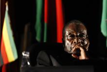 Zimbabwe's former pesident Robert Mugabe. PHOTO BY REUTERS/Mike Hutchings