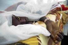 Saleh Mohammed Hamid, 18, from West Darfur's Gocker, is treated at Teaching Hospital after getting infected with yellow fever in El Geneina November 14, 2012. REUTERS/Albert Gonzalez Farran