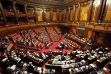 A general view shows the Italian Senate in Rome, January 28, 2016. PHOTO BY REUTERS/Remo Casilli