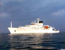 The USNS Bowditch, an oceanographic survey ship, is seen in this undated U.S. Navy handout photo. PHOTO BY REUTERS
