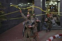 French soldiers leave the Radisson hotel in Bamako, Mali, November 20, 2015. PHOTO BY REUTERS/Joe Penney