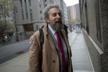 Lawyer Stanley Cohen arrives at the Manhattan Federal Court house in New York, May 1, 2014. PHOTO BY REUTERS/Brendan McDermid