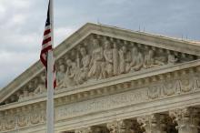 A view of the U.S. Supreme Court building in Washington, October 13, 2015. PHOTO BY REUTERS/Jonathan Ernst