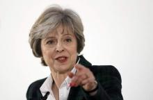 Britain's Prime Minister Theresa May answers questions after delivering a speech on leaving the European Union at Lancaster House in London, January 17, 2017. PHOTO BY REUTERS/Kirsty Wigglesworth