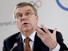 International Olympic Committee (IOC) President Thomas Bach addresses a news conference in Lausanne, Switzerland, March 2, 2016. PHOTO BY REUTERS/Denis Balibouse