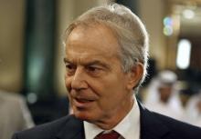 Quartet Representative to the Middle East and former British Prime Minister Tony Blair attends the International donors conference on financing the reconstruction of the Gaza Strip in Cairo