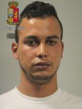 Moroccan citizen Touil Abdelmajid is seen in this undated handout photograph released by Italian police in Milan, May 20, 2015. PHOTO BY REUTERS/Italian Police