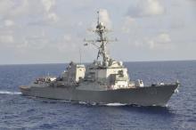 The Arleigh Burke-class guided-missile destroyer USS Gravely (DDG 107) is pictured underway during the multinational UNITAS Atlantic 53-2012 exercise conducted in the western Caribbean Sea, September 25, 2012. PHOTO BY REUTERS/ Lt. Cmdr. Corey Barker