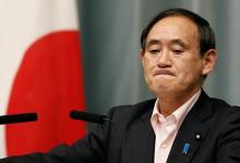 Japan's Chief Cabinet Secretary Yoshihide Suga attends a news conference at Japanese Prime Minister Shinzo Abe's official residence in Tokyo May 29, 2014. PHOTO BY REUTERS/Yuya Shino