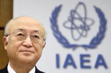International Atomic Energy Agency (IAEA) Director General Yukiya Amano waits a board of governors meeting to commence at the IAEA headquarters in Vienna, November 20, 2014. PHOTO BY REUTERS/Heinz-Peter Bader