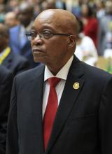 South Africa's President Jacob Zuma attends the opening ceremony of the 22nd Ordinary Session of the African Union summit in Ethiopia's capital Addis Ababa